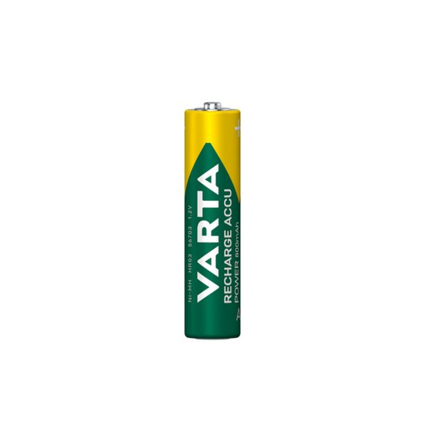 POLNILNI BATER.VLOŽEK VARTA ACCU AAA 800 MAH R2U BL/4