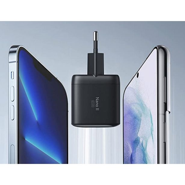 POLNILNIK ZA GSM ANKER II 65W ČRN