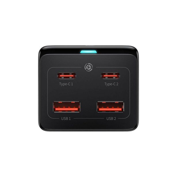 POLNILNIK ZA GSM BASEUS POLNILEC GAN3 PRO 100W BASEUS 2XUSBC/2XUSB, AC