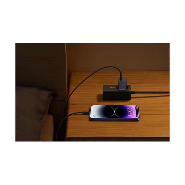 POLNILNIK ZA GSM BASEUS POLNILEC MINI GAN5 30W BASEUS VIJOLIČEN