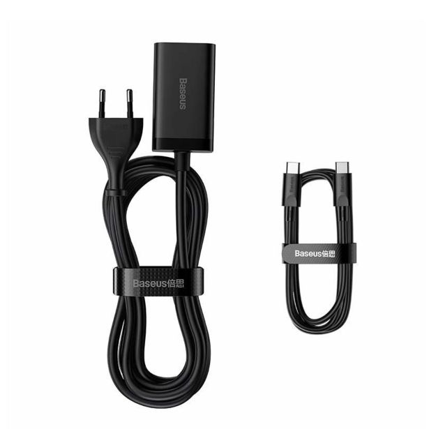 POLNILNIK ZA GSM BASEUS POLNILEC QUICK GAN3 PRO BASEUS 65W 2XUSB-C, 2XUSB