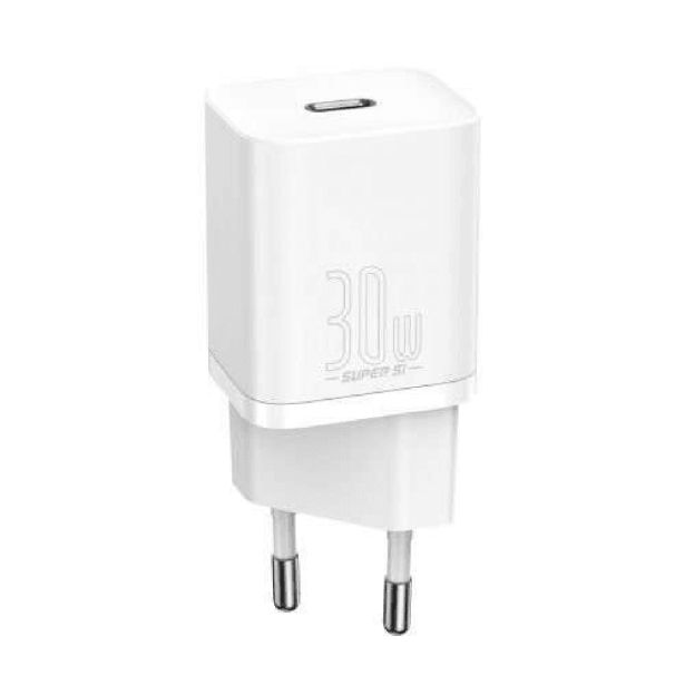 POLNILNIK ZA GSM BASEUS POLNILEC SUPER QUICK 30W BASEUS USB-C BEL
