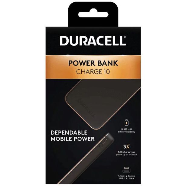 POLNILNIK ZA GSM DURACELL POWER BANK 10 PD 18W