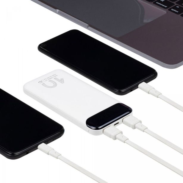 POLNILNIK ZA GSM RIVACASE PRENOSNA BATERIJA VA2540 BELA