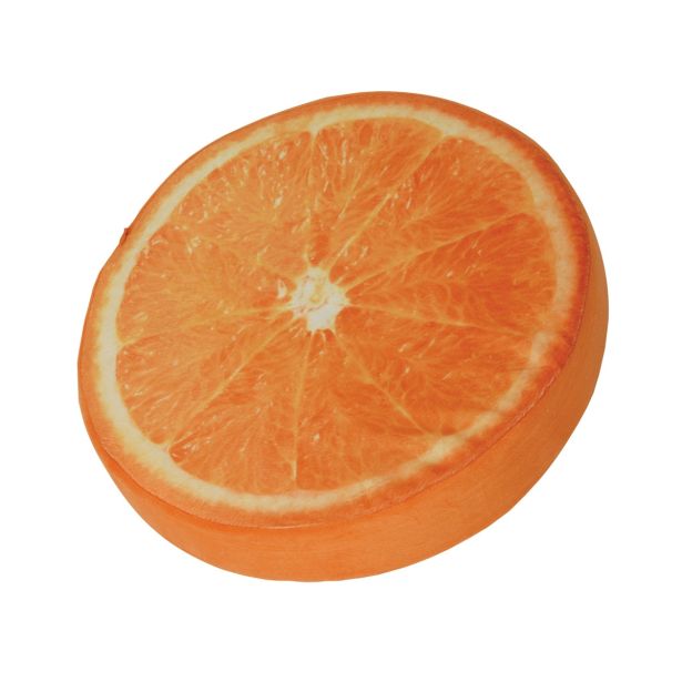 BLAZINA DOPPLER POMARANČA, OKROGLA, FI 35 CM, VIŠINA 6 CM, Z ZADRGO