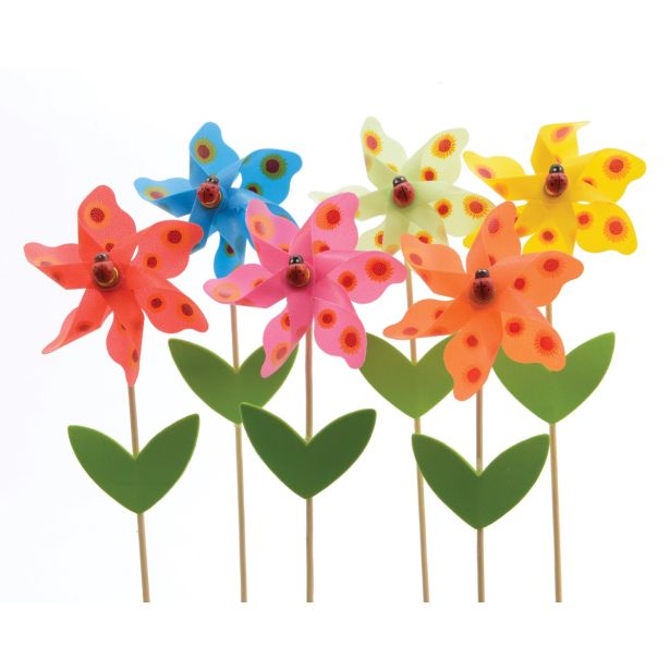 POMLADNA DEKORACIJA VETRNICA FI9 X 28 CM SORT