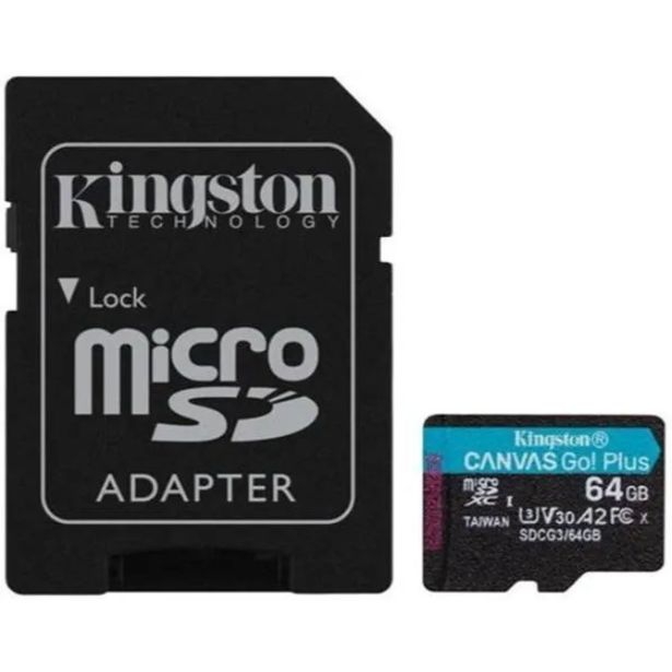 POMNILNIŠKA KARTICA KINGSTON MICRO SDX C 64GB SDCG3/64GB CANVAS