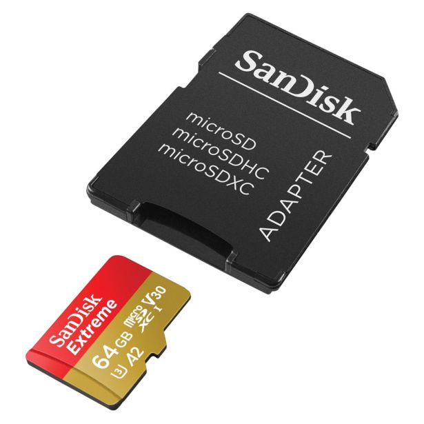 POMNILNIŠKA KARTICA SANDISK SAN EXTR GAMING 64GB