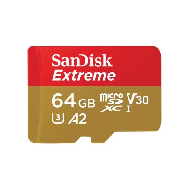 POMNILNIŠKA KARTICA SANDISK SAN EXTREME MICROSDXC64GB
