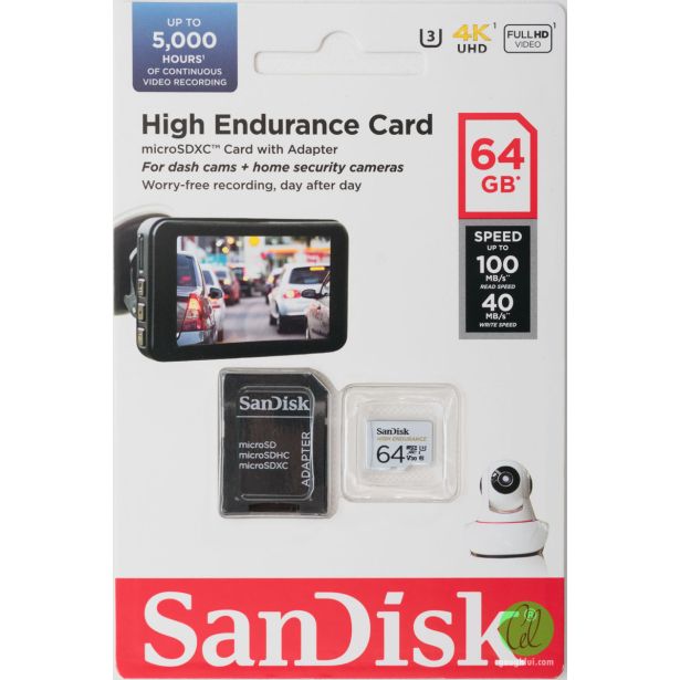 POMNILNIŠKA KARTICA SANDISK SAN HIGH END MICROSDXC 64 GB