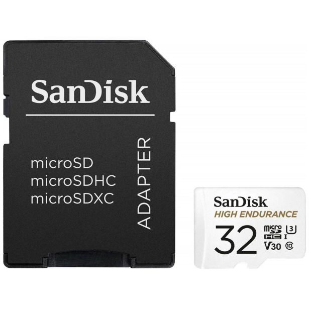 POMNILNIŠKA KARTICA SANDISK SAN HIGH ENDUR MICROSDHC 32 GB