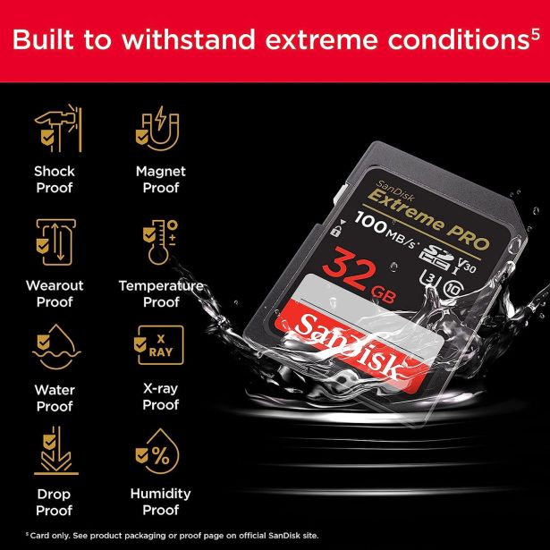 POMNILNIŠKA KARTICA SANDISK SANDISK EXTREME PRO 32GB SD