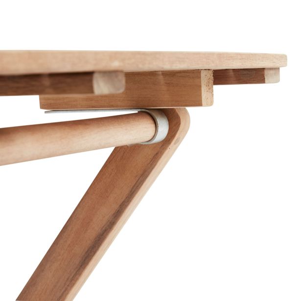 POMOČNA OMIZICA SOLIS ORIGAMI 50X50 AKACIJA