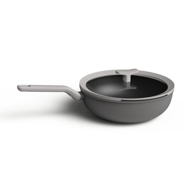 PONEV BERGHOFF 28 CM WOK LEO S STEKLENIM POKROVOM