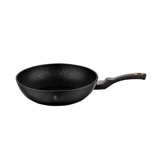 PONEV BERLINGER HAUS 28 CM WOK BLACK ROSE