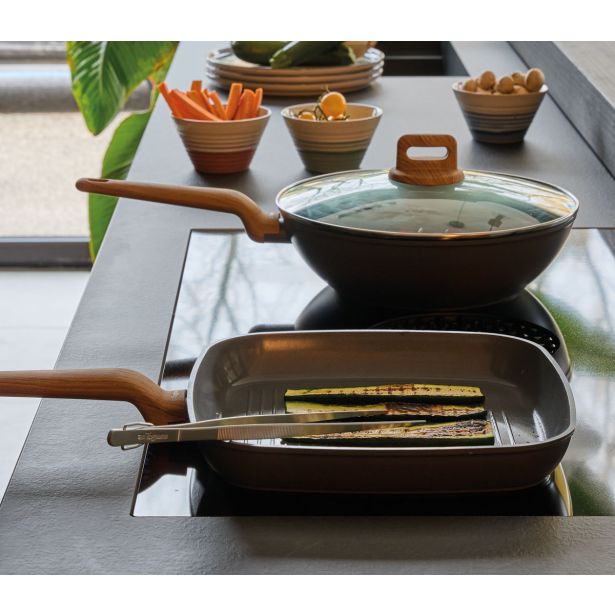 PONEV TOGNANA 28 CM RECYCLED T-CARE WOK GREY