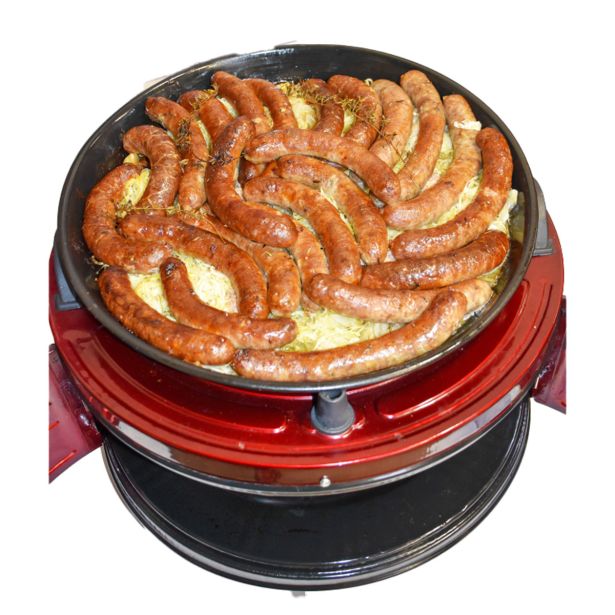 POSEBNI ŽAR SAČ ELEKTRIČNI AKEL AF022 50 CM BORDO