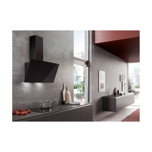 POŠEVNA STENSKA NAPA FABER TWEET EV8 LED BK A80