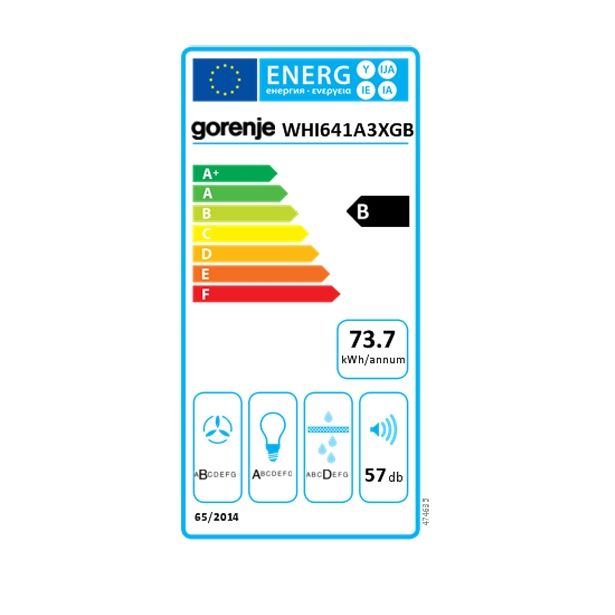 POŠEVNA STENSKA NAPA GORENJE WHI 641 A3XGB