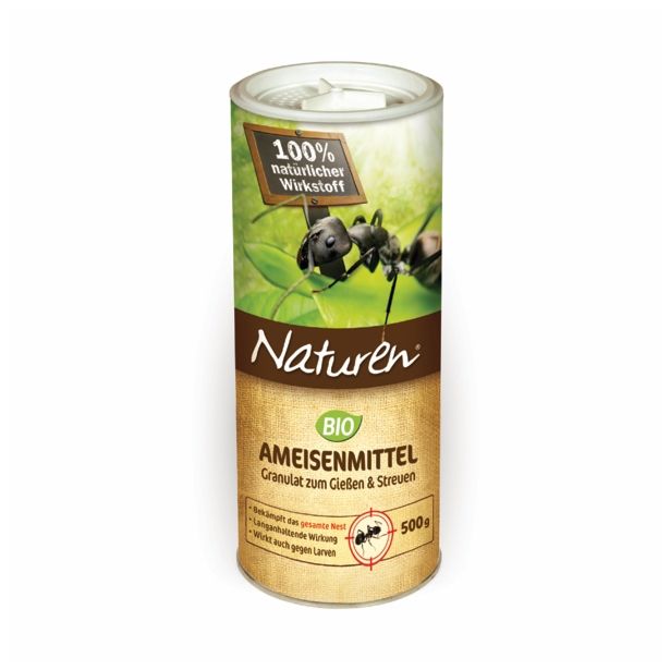 ZAŠČITA PRED INSEKTI NATUREN POSIP ZA MRAVLJE 500 G