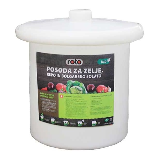 POSODA ZA KISANJE ROTO ZELJA IN REPE 50 L ..