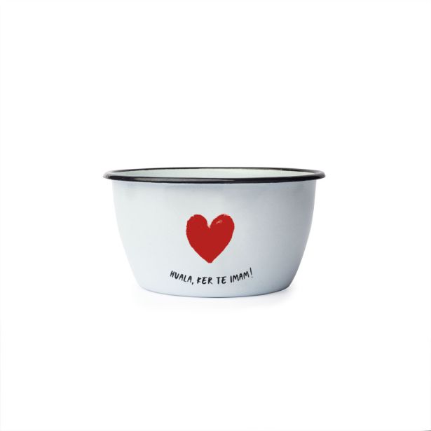 POSODA ZA PRIPRAVO HRANE CUCKOO CUPS 0.7 L EMAJLIRANA SKLEDA 12 CM, HVALA KER TE IMAM