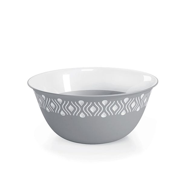 POSODA ZA PRIPRAVO HRANE STEFANPLAST SET SKLED S POKROVI 3/1 BELA SIVA