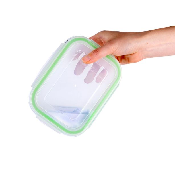 POSODA ZA SHRANJEVANJE ALPINA KOMPLET POSOD 4X STEKLO