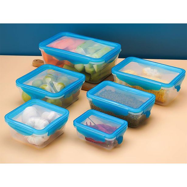 POSODA ZA SHRANJEVANJE ALPINA KOMPLET POSOD 8 DELNI