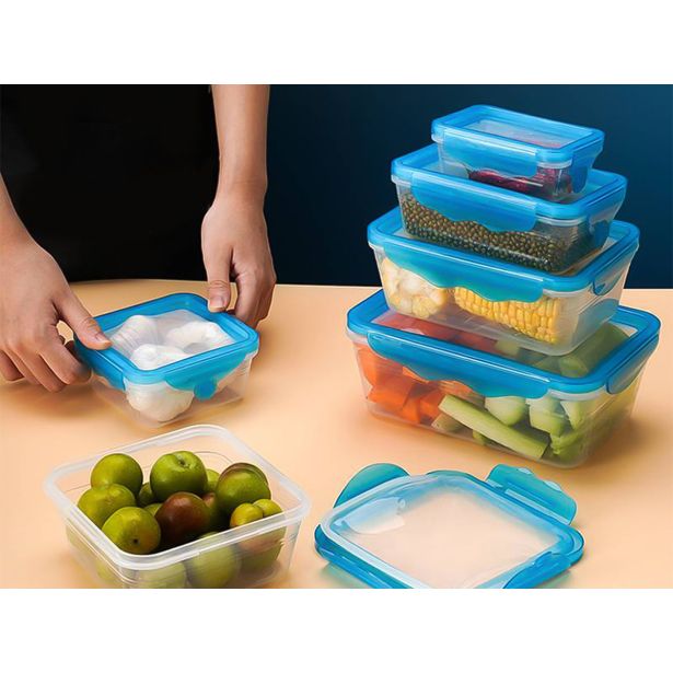 POSODA ZA SHRANJEVANJE ALPINA KOMPLET POSOD 8 DELNI