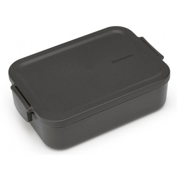 POSODA ZA SHRANJEVANJE BRABANTIA MAKE&TAKE SREDNJA SIVA