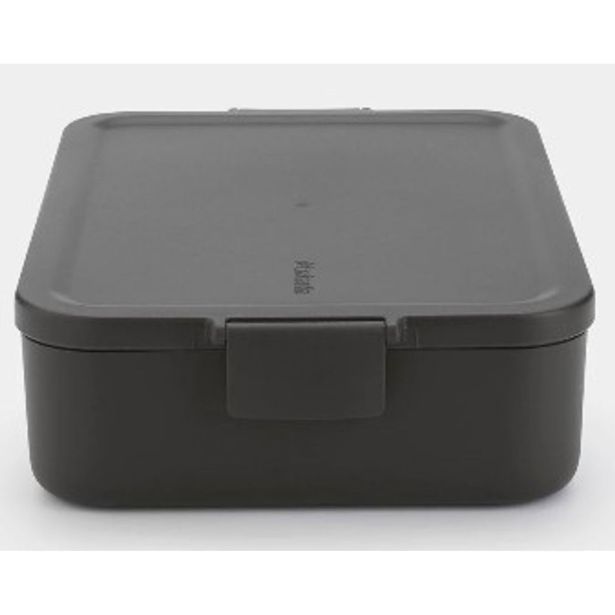 POSODA ZA SHRANJEVANJE BRABANTIA MAKE&TAKE TEMNO SIVA