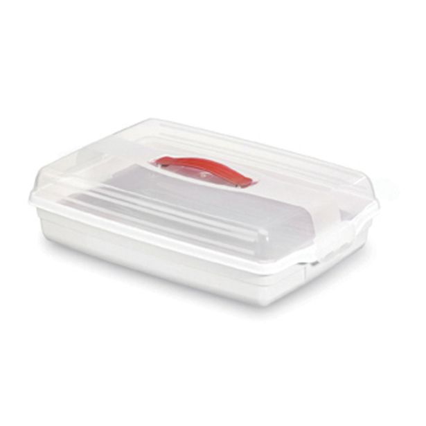 POSODA ZA SHRANJEVANJE CURVER 45X30X11 CM ZA PECIVO CHEF BELA