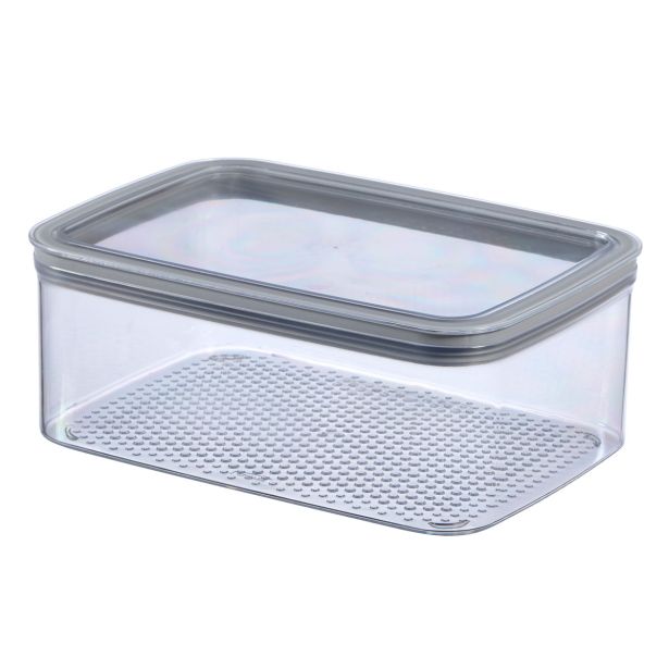 POSODA ZA SHRANJEVANJE CURVER 2.3 LIT DRY CUBE TRANSPARENT/SIVA