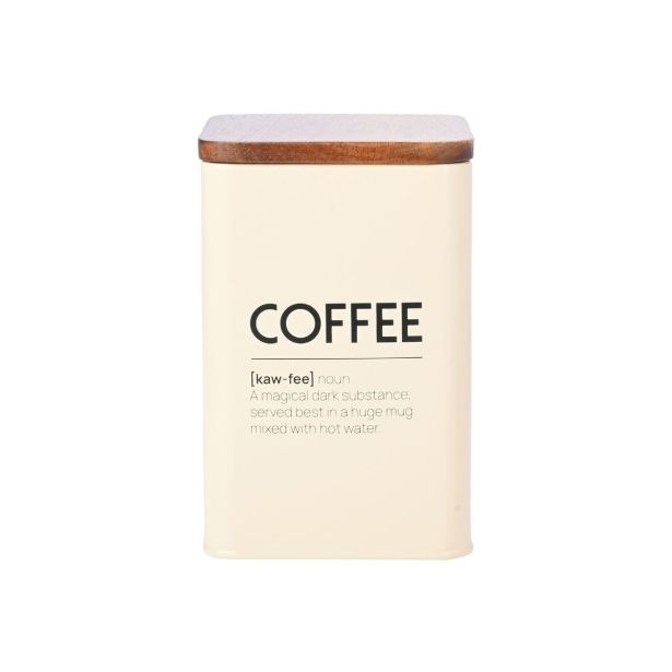 POSODA ZA SHRANJEVANJE ESTIA POSODA ZA KAVO BEŽ ALLURE METALLIC 01-24857