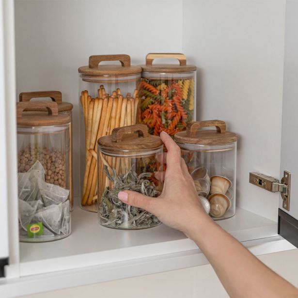 POSODA ZA SHRANJEVANJE ESTIA STEKLENA 650 ML ALLURE 01-17477