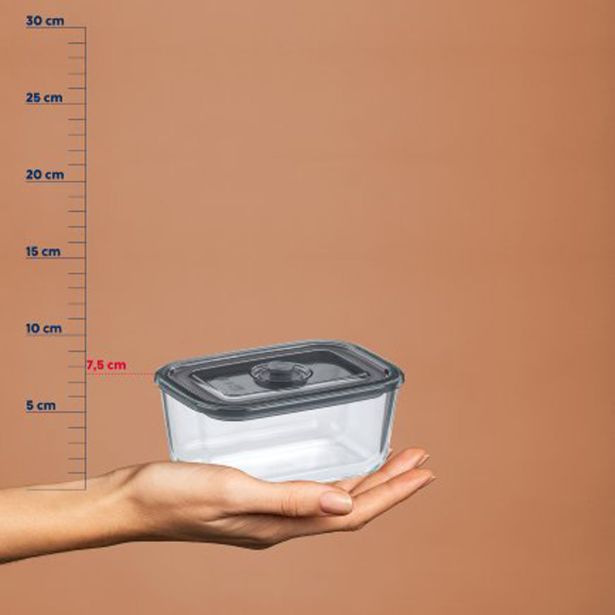 POSODA ZA SHRANJEVANJE KELA 0.75 LIT AURELIA STEKLENA PROZIRNA