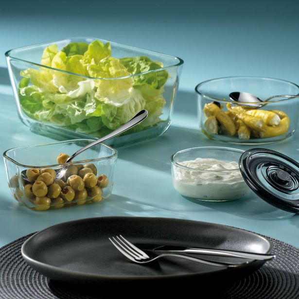 POSODA ZA SHRANJEVANJE KELA 2.5 LIT AURELIA STEKLENA PROZIRNA