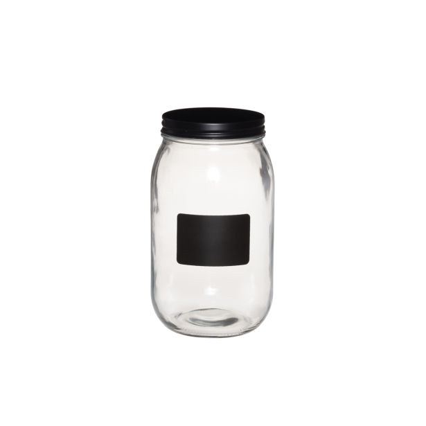 POSODA ZA SHRANJEVANJE MAKU 1.4 L STEKLENA
