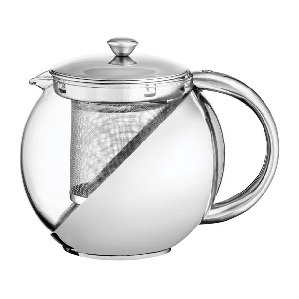 POSODA ZA TOPLE NAPITKE AMBITION ČAJNIK 0.7 L LUMEN S CEDILO STEKLEN