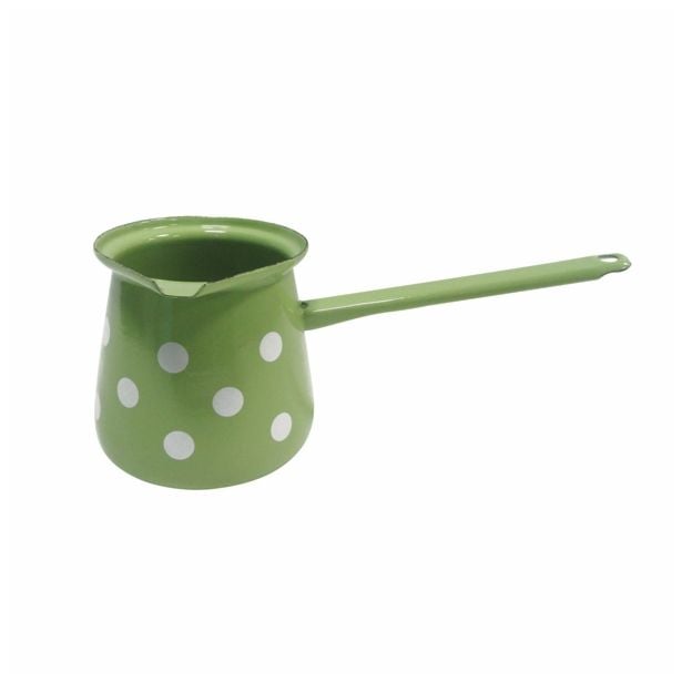 POSODA ZA TOPLE NAPITKE EMO DŽEZVA 0.7 L ZA 8 OSEB POLKA ZELENA