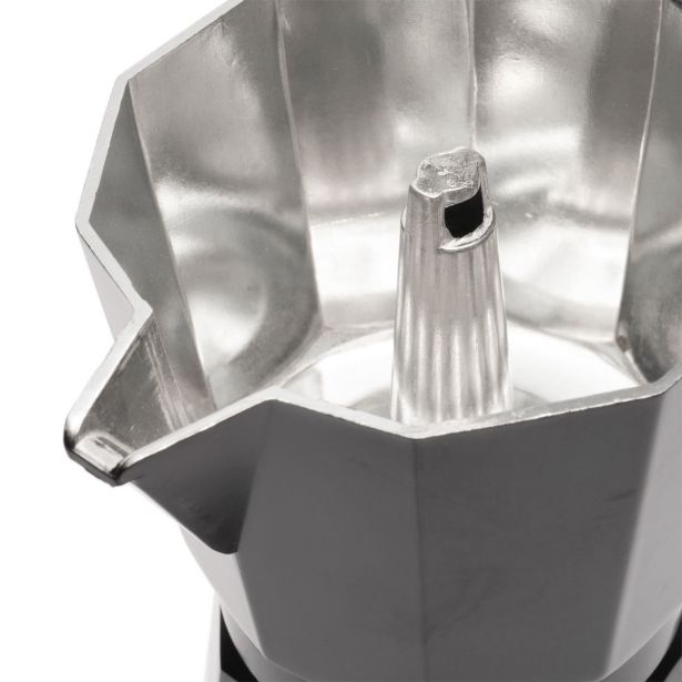 POSODA ZA TOPLE NAPITKE ESTIA KAFETIERA IZ ALUMINIJA 150 ML ČRNA 01-20644