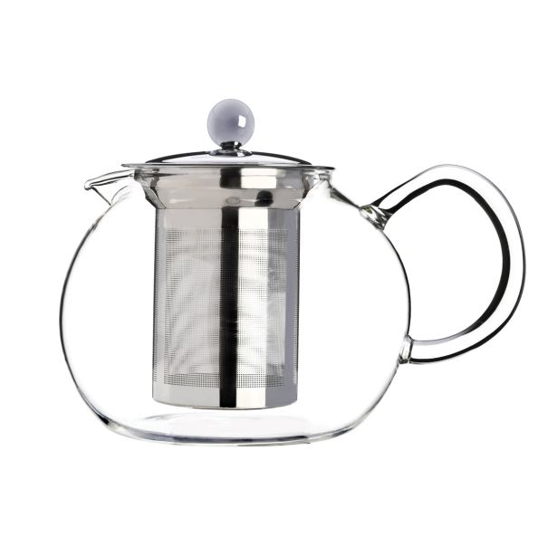 POSODA ZA TOPLE NAPITKE GALICIJA ČAJNIK STEKLO/NERJAVEČE JEKLO WILLIAM 1L