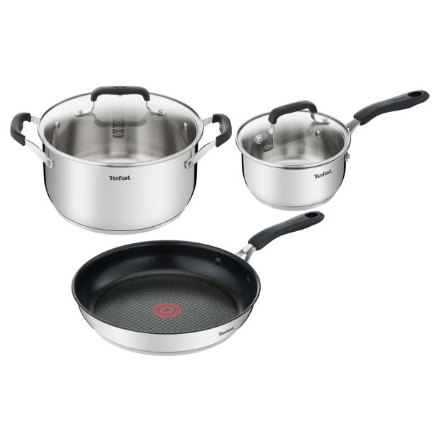 5 DELNI SET INOX POSODE TEFAL COOK&COOL