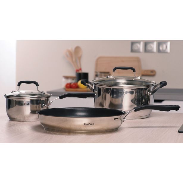 5 DELNI SET INOX POSODE TEFAL COOK&COOL