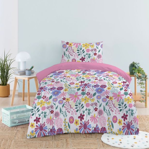 POSTELJNINA SVILANIT COLORED MEADOW 140X200