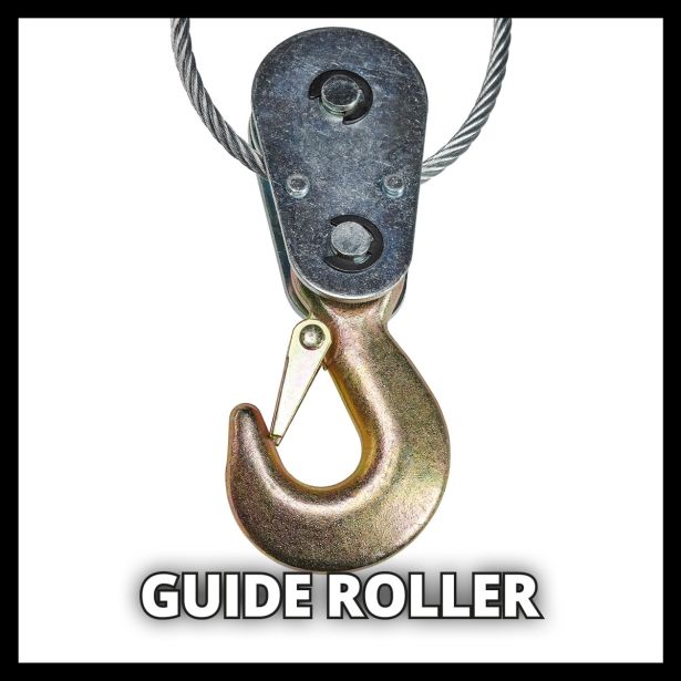 ROČNI VLEK Z ŽIČNO VRVJO EINHELL POTEZNA VITEL TC-LW 2000 3.3M VRVI