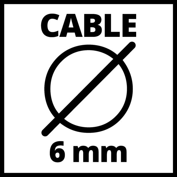 ROČNI VLEK Z ŽIČNO VRVJO EINHELL POTEZNA VITEL TC-LW 2000 3.3M VRVI