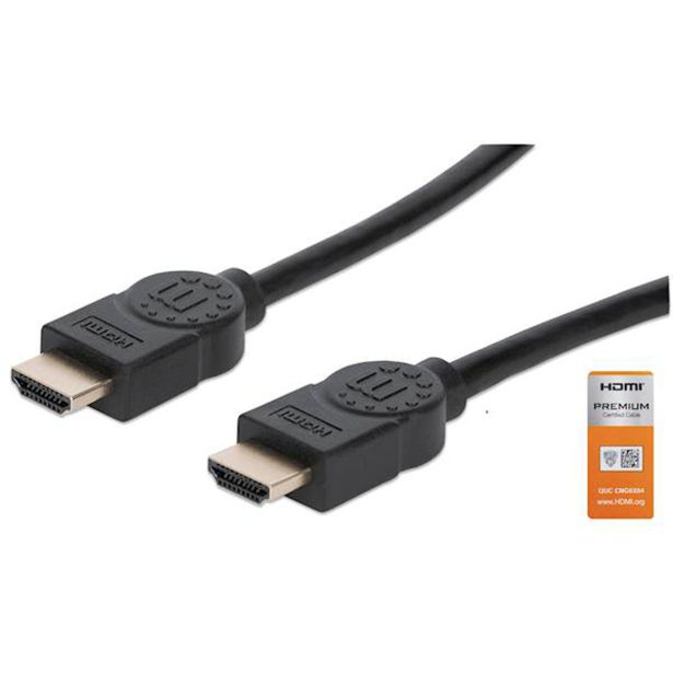 POVEZOVALNI KABEL MANHATTAN 4K@60HZ HDMI ETH 3M