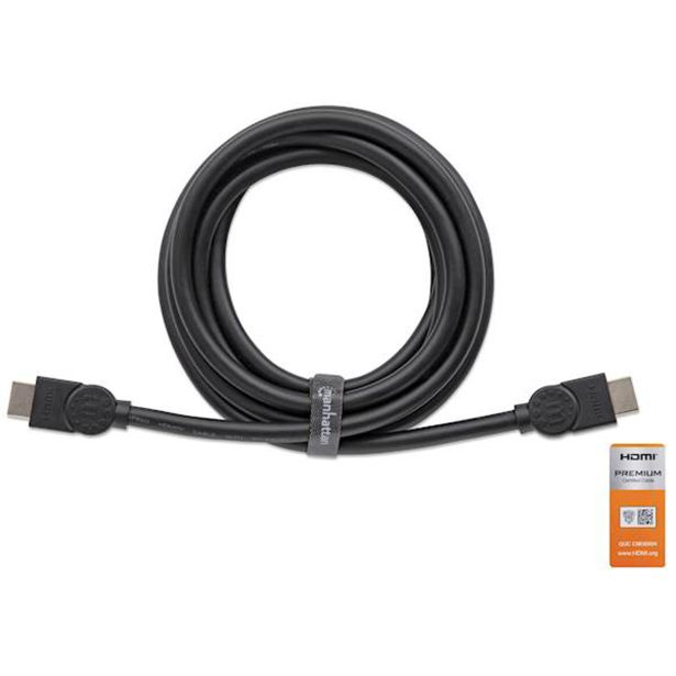 POVEZOVALNI KABEL MANHATTAN 4K@60HZ HDMI ETH 3M